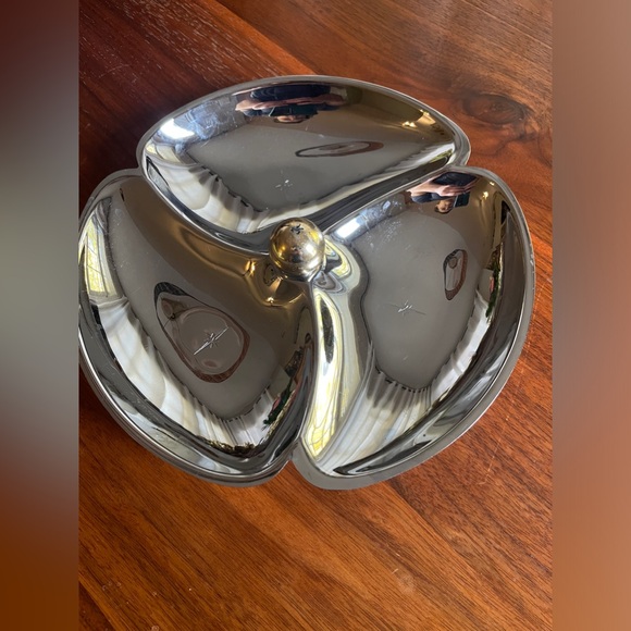 Vintage 60’s Atomic starburst divided occasional bowl - Picture 8 of 8